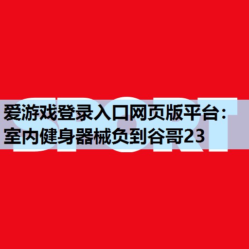 爱游戏登录入口网页版平台：室内健身器械负到谷哥23