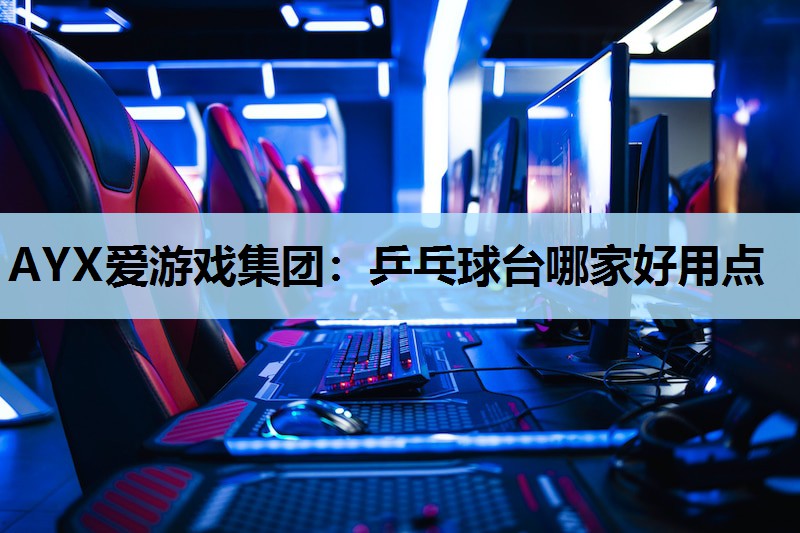 AYX爱游戏集团：乒乓球台哪家好用点